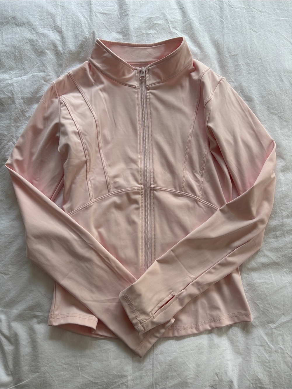 Exercere pink zip up sports jacket - small